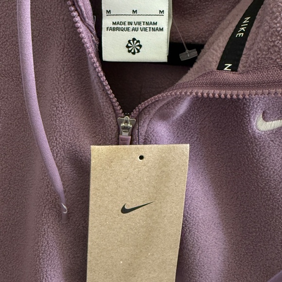 Nike Therma-FIT One Women's Oversized Full-Zip Fleece Hoodie SZ Med NWT - Picture 8 of 13